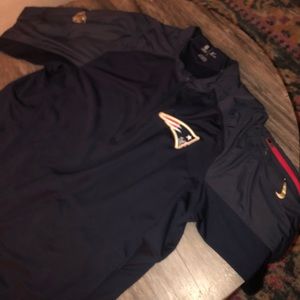 Nike dri fit patriots quarter zip